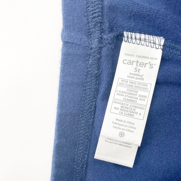 Carter's toddler boys dinosaur print pajama bottoms - Picture 3 of 4